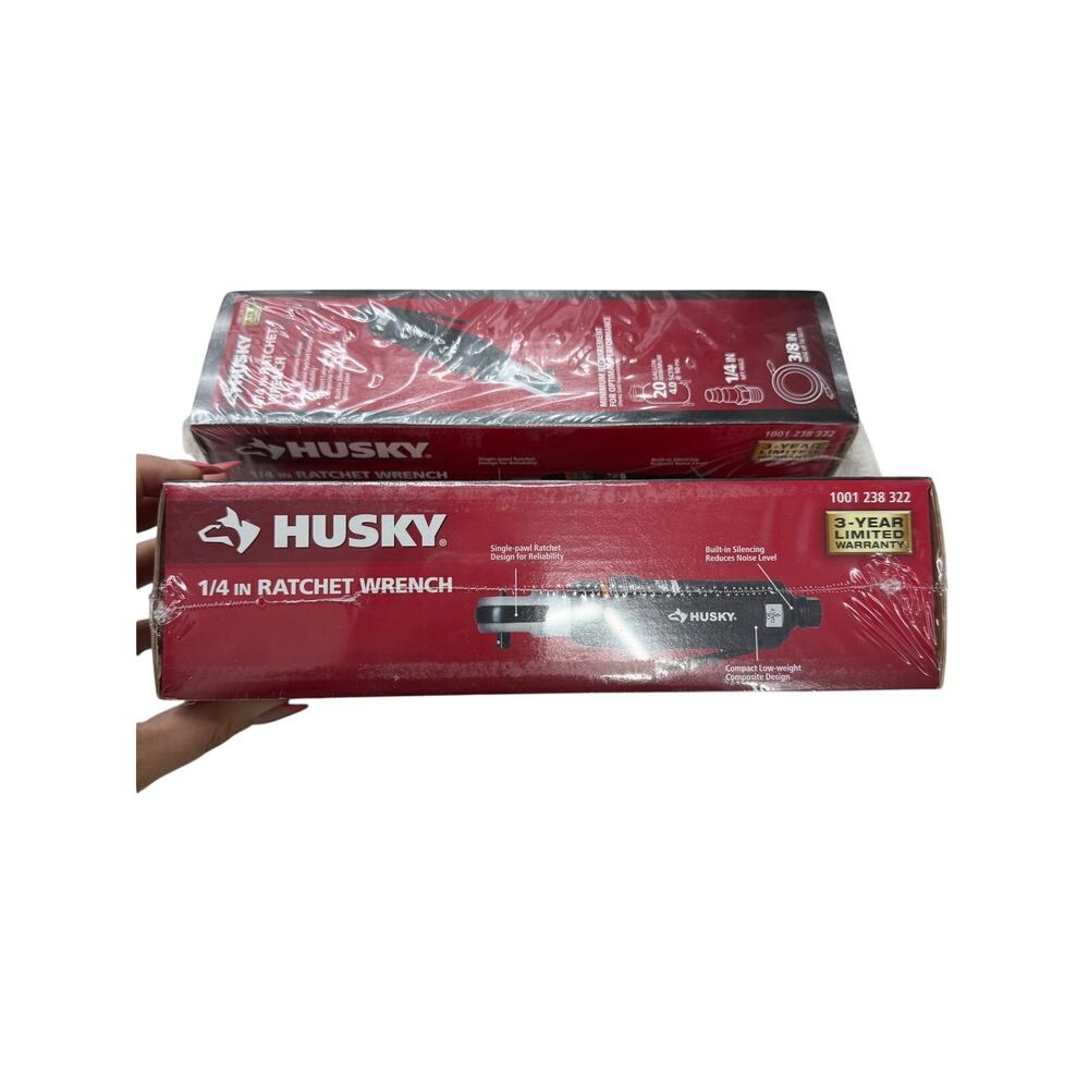 Husky 1/4 Ince Ratchet Wrench Sealed NEW